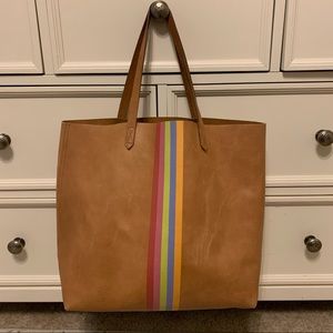 Madewell Transport Tote Rainbow Edition